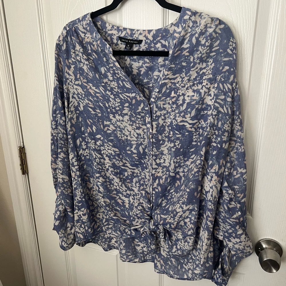 Zac & Rachel button down top.